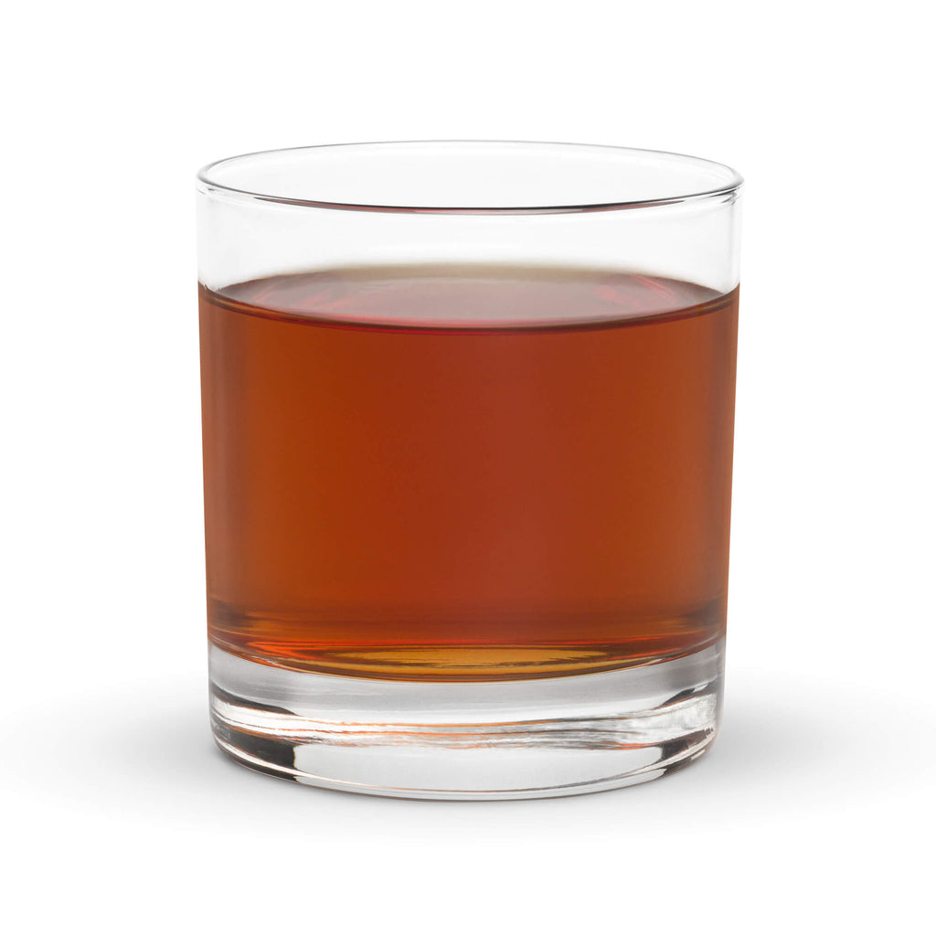 "How'd I Do?" Bourbon Whiskey Rocks Glass
