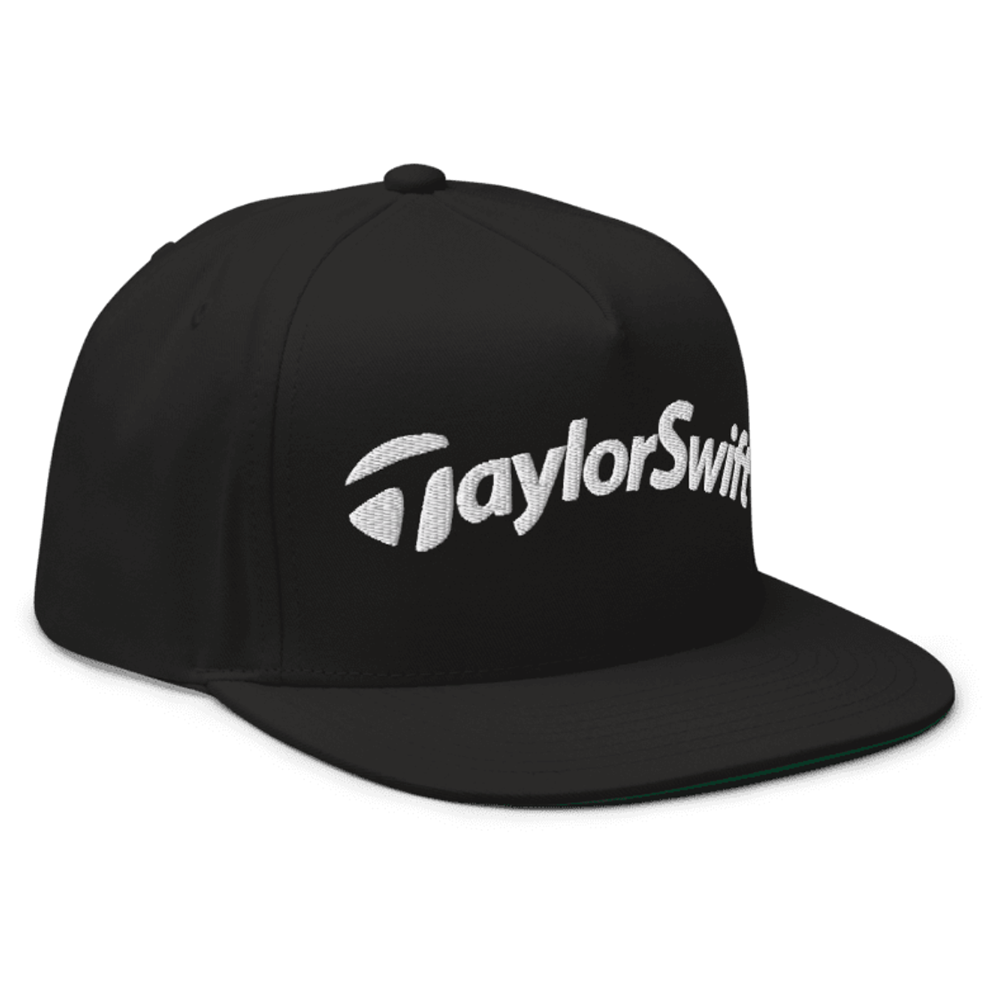 Taylor Swift Snapback Hat | TaylorMade Golf Logo Parody Cap